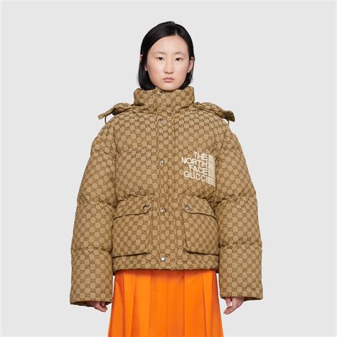 winterjas gucci|north face gucci jacket.